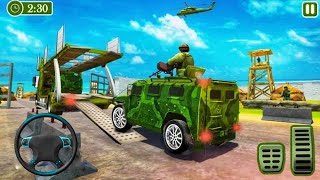 Army Car Transporter 2021 : Airplane Pilot Game Android gameplay SA4 GAMER screenshot 5