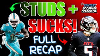 Revealing the Winners and Losers of NFL Week 1 Fantasy Football - Full Recap!
