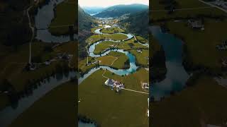 The Green Valley Of Stryn Norway