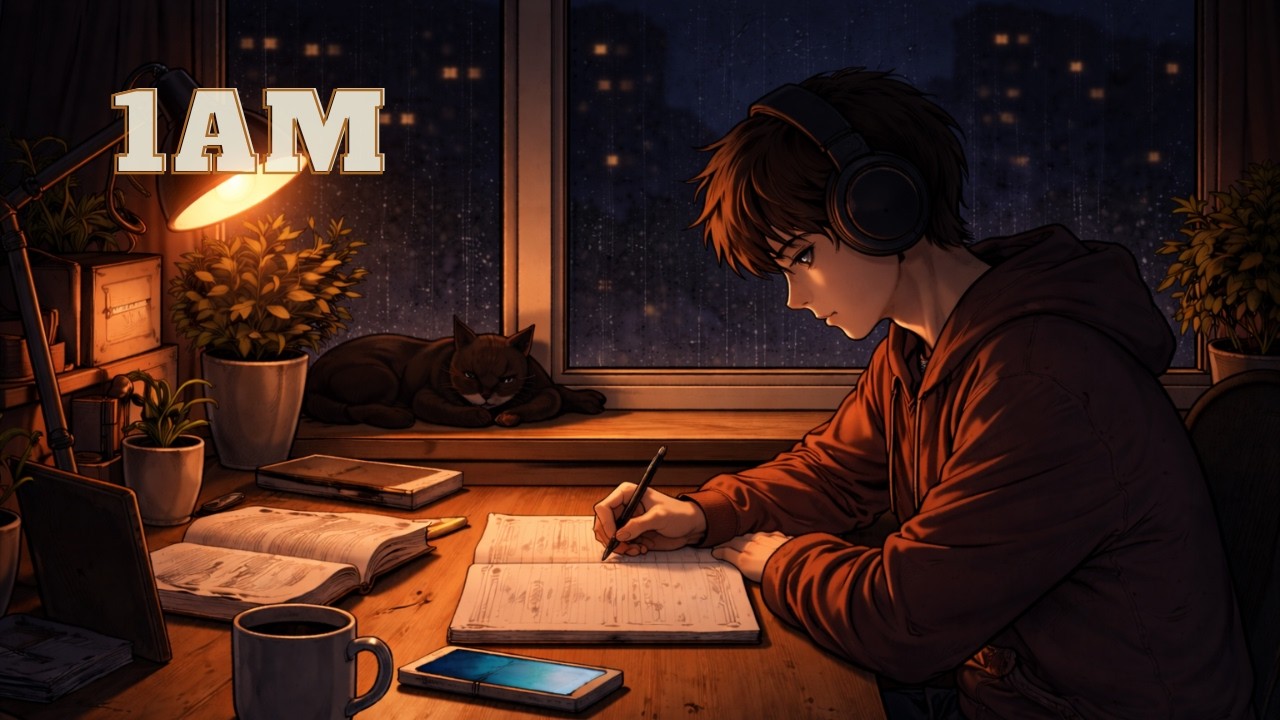1AM – Still Awake | Deep Night Focus Soundtrack