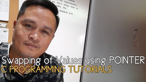 Explanation on Swapping of Values using POINTER