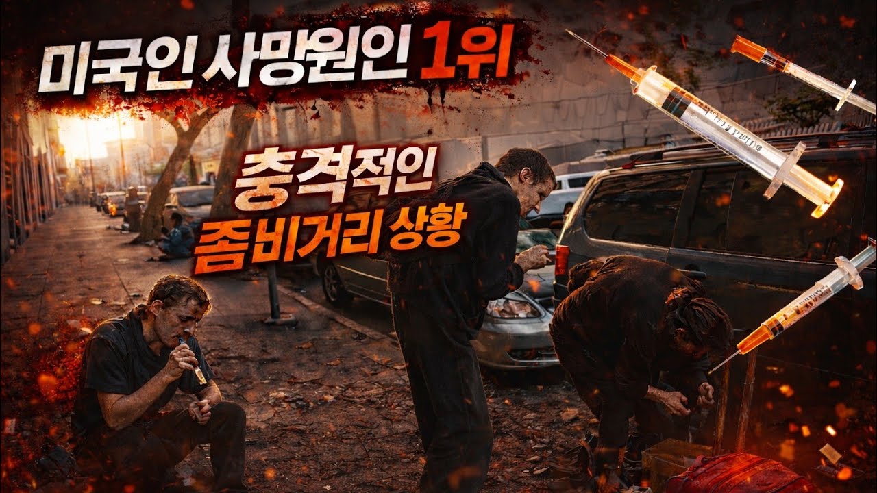 미국인 사망 원인 1위 미국좀비마약거리 샌프란시스코 텐더로인에 다녀왔습니다