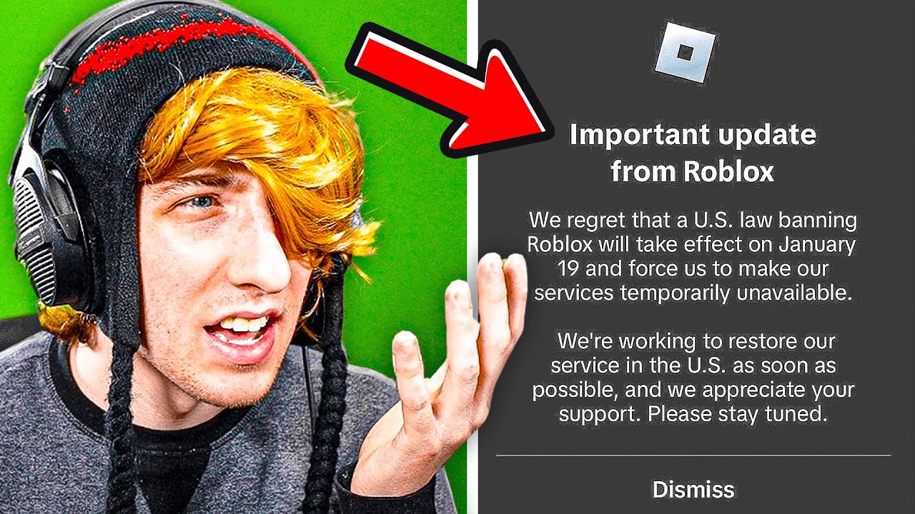 They're Trying To Ban Roblox 😭 YouTube