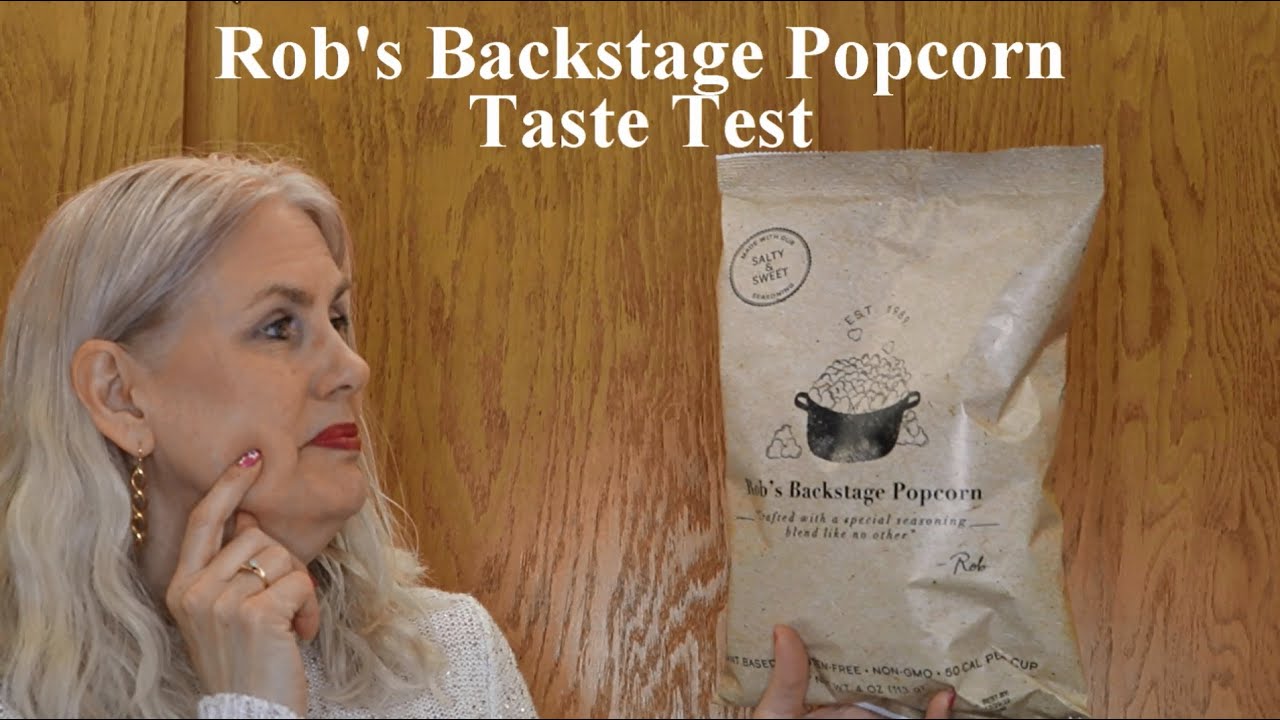 Rob's Backstage Popcorn Tasting Review