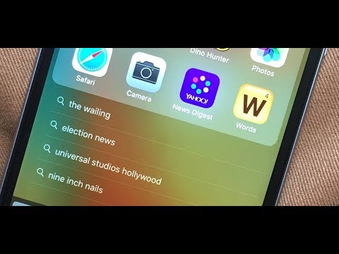 How to clear Spotlight Search History on iPhone &  iPad