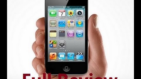 iPod Touch 4G Review - Hardware & Software Overview