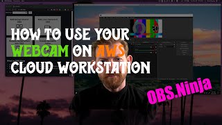 OBS.Ninja and OBS on AWS Cloud Workstation using NICE DCV