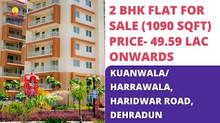 Windlass River Valley 7290093963 2 BHK Flats For Sale in Harrawala Dehradun Size