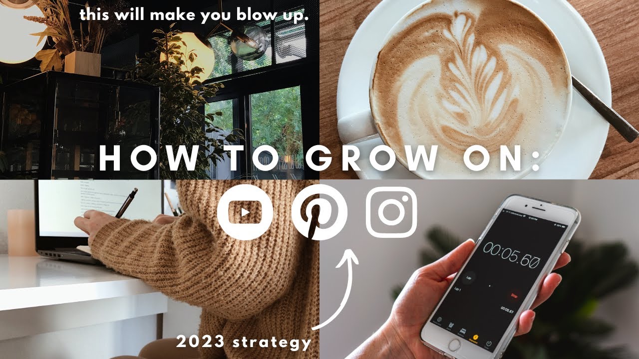 My 2023 Social Media Strategy to GROW and BLOW UP on YouTube, Instagram ...