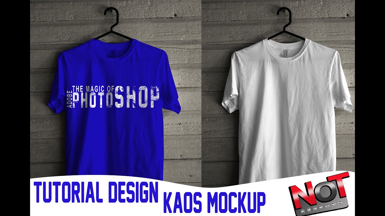 Download Tutorial Design Kaos Mockup Youtube