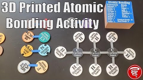 3D Printed Atomic Bonding Activity
