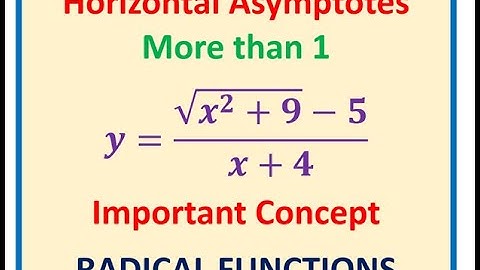 Limit by Rationalization sqrt (x^2+9) -  5