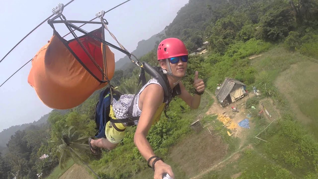 Palawan ugong rock zipline YouTube