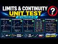 Limits and Continuity Full Unit Test Solutions | Calculus