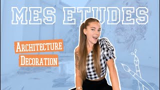 BILAN de mes études en ARCHITECTURE D'INTERIEUR