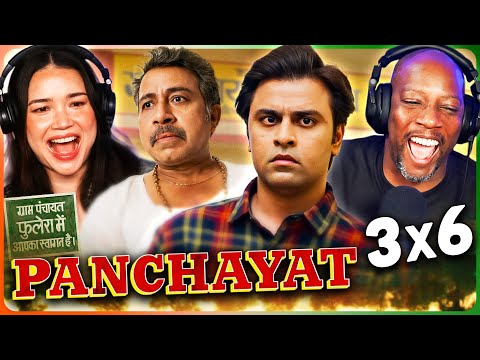 PANCHAYAT 3x6 "Chingaari" REACTION! | Jitendra Kumar | Raghubir Yadav | Chandan Roy
