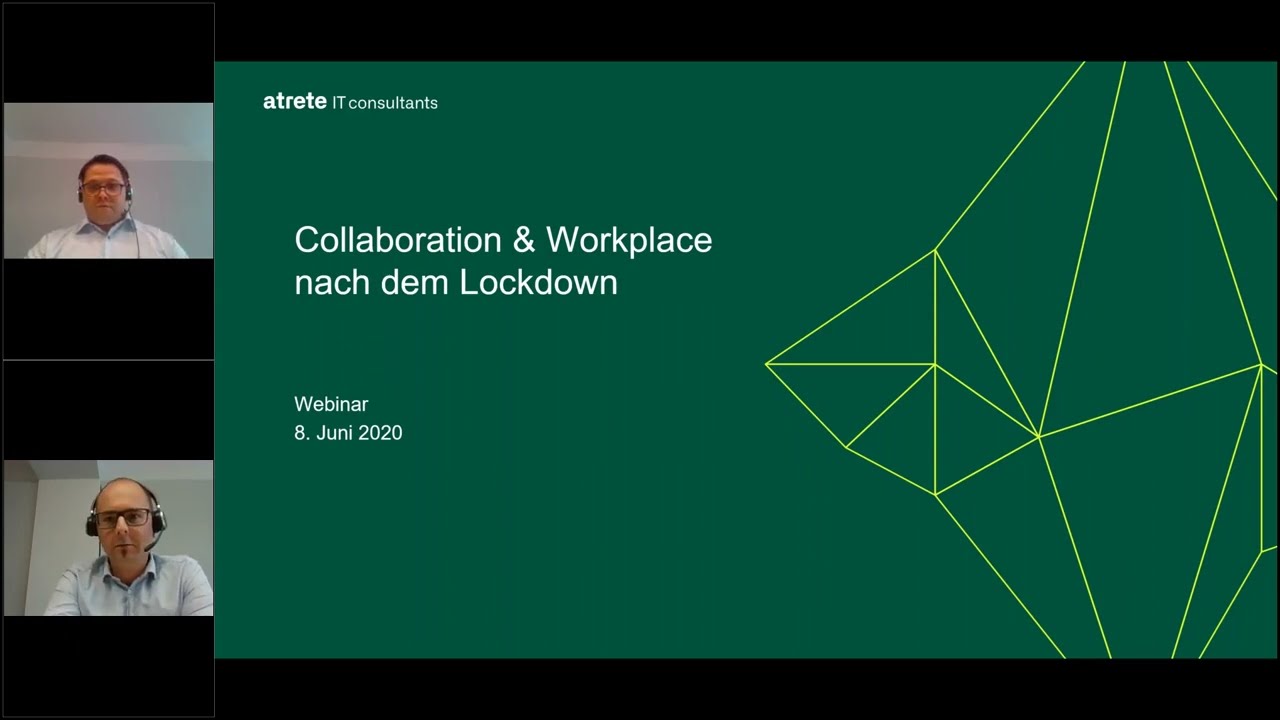 Die Zukunft der Zusammenarbeit nach dem Lockdown; Homeoffice: Ein neuer Standard?