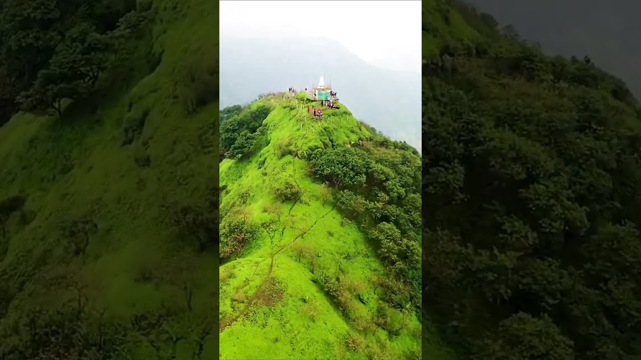 Vikatgad short (Peb Fort), #matheran  #trekking #trek #monsoon  #shorts #teaser #drone