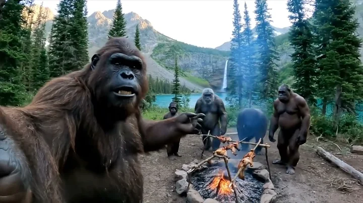 Yeti and Bigfoot VLOG - Episode 1 - Outdoor BBQ