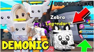 DEMONIC PET!! HALLOWEEN UPDATE 2 In Punch Simulator Roblox Game! New CANDY Currency + Grim Reaper!