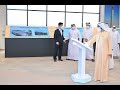 حاكم دبي يدشن المشروع الأول من المرحلة الخامسة في مجمع محمد بن راشد آل مكتوم للطاقة الشمسية