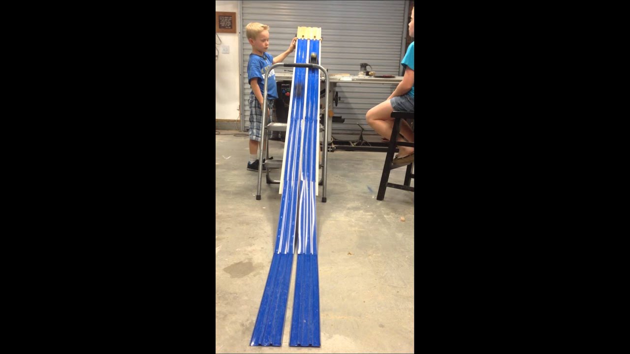 pinewood-derby-practice-track-youtube