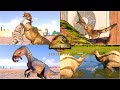 All Unique Dinosaur Animations in Feathered Species Pack including Free Updates Part 2 | JWE2