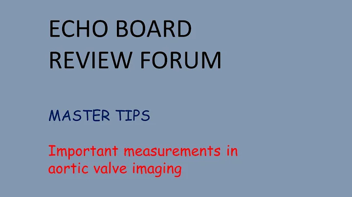 Echo dimensions in aortic valve imaging.#aorticvalveimaging#tipsinecho#continuityequation