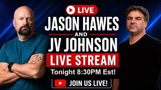 Join us for a live tonight 8:30pm Est. @JasonHawes