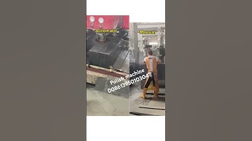 Why is it necessary to choose automatic polisher over manual one? See the difference #polishmachine