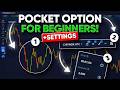 BINARY TRADING FOR BEGINNERS! The BEST settings for the Pocket Option!