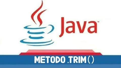 ✅ .TRIM en JAVA | CÓMO USAR .TRIM() en JAVA | ELIMINAR ESPACIOS | PARA QUÉ sirve | QUITAR ESPACIOS ✅
