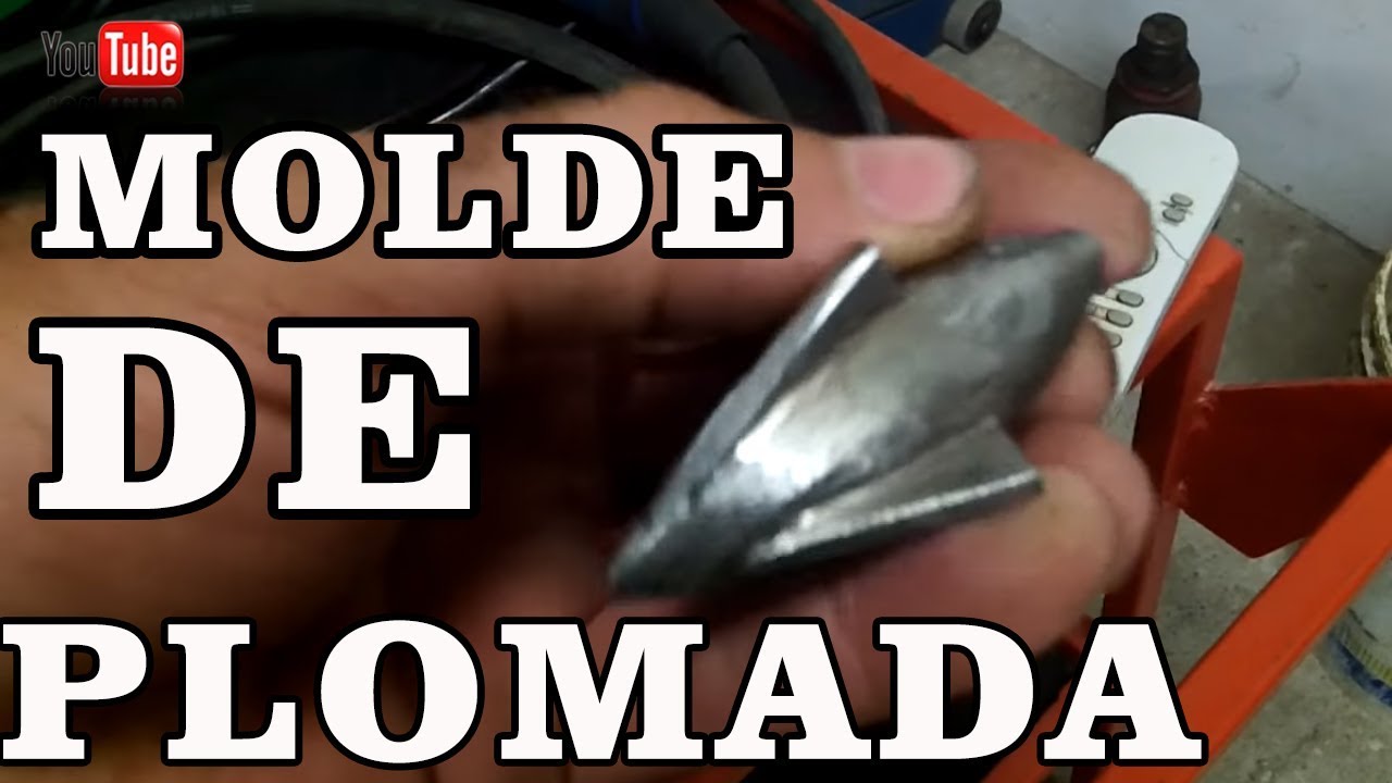 Como hacer un molde de aluminio para plomadas