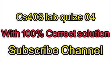 cs403 lab quize 04 || Midterm  Subjective Preparation Fall 2023 ||#BsSoftwareEngineeringAcademy