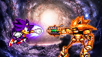 OMG😱 | Multiverse Sonic V2 (all form) (New) VS Mecha Sonic V2 in Jump Force Mugen