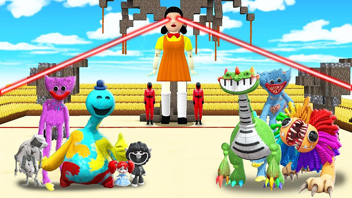 POPPY PLAYTIME 4 se une al JUEGO DEL CALAMAR (SQUID GAME) 😱 ¿Sobrevivirán?