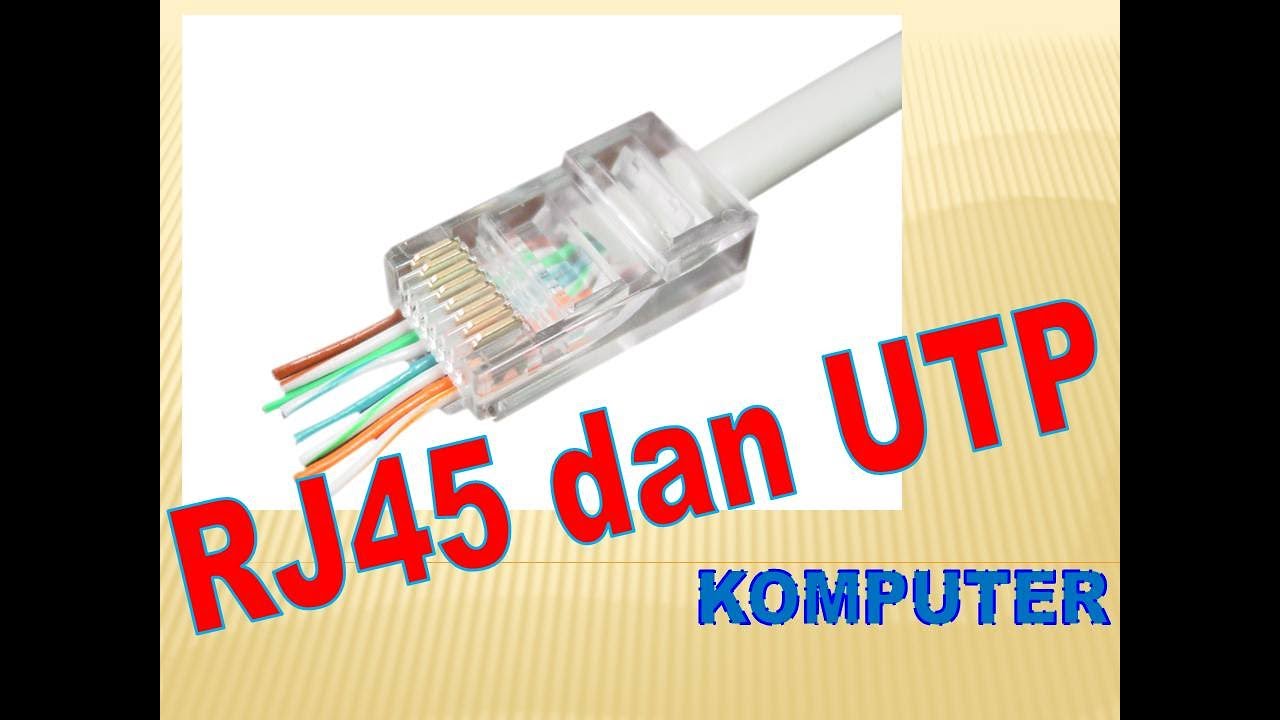  Memasang  RJ45 kabel internet YouTube