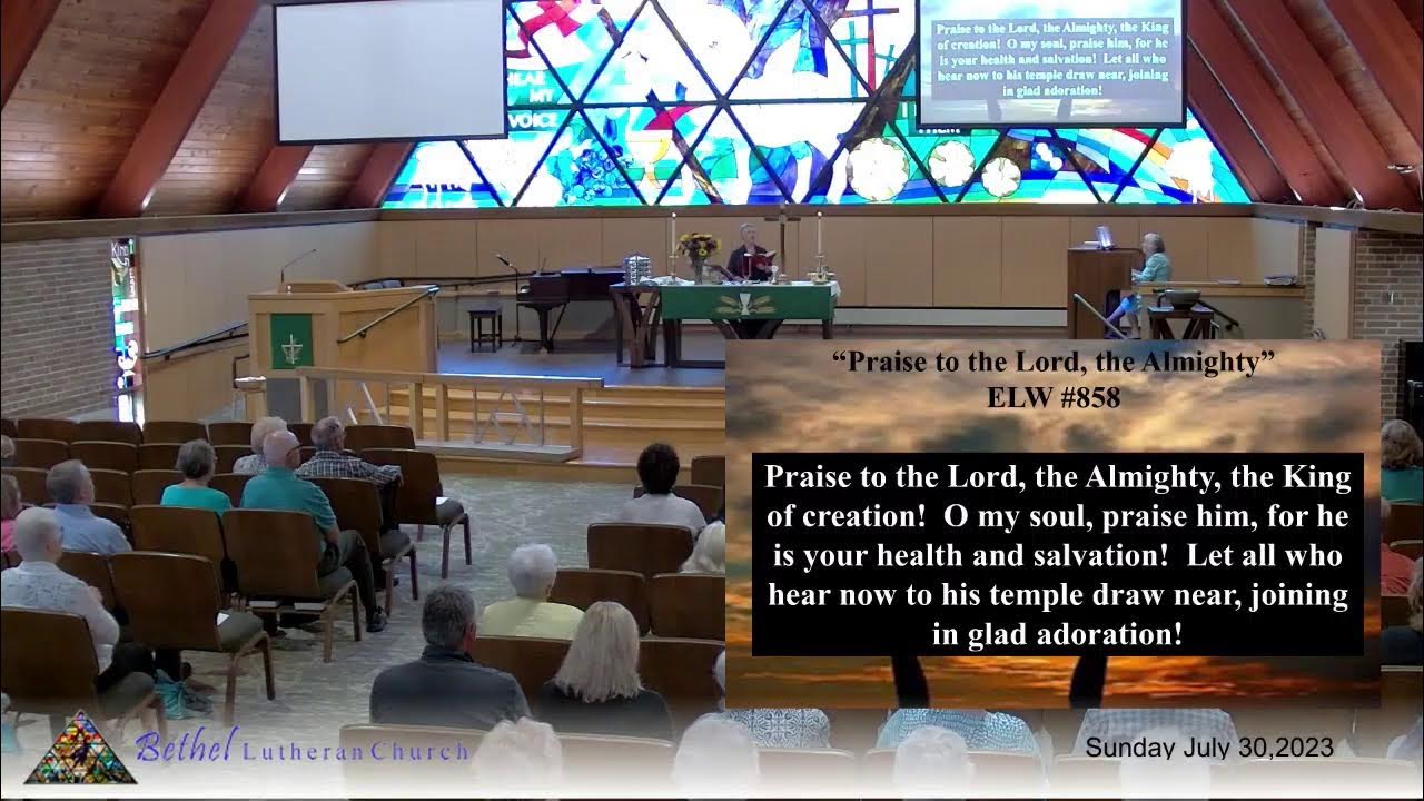 Bethel Lutheran Church Livestream Youtube