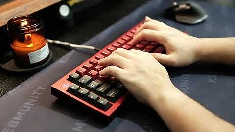 Typ 65+ Proto /w Lubed Hyperglide Blacks (Typing sound)