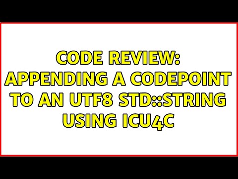 Code Review: Appending