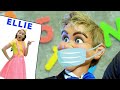 Ellie Gets Tricked by DIY Dentist Puppet