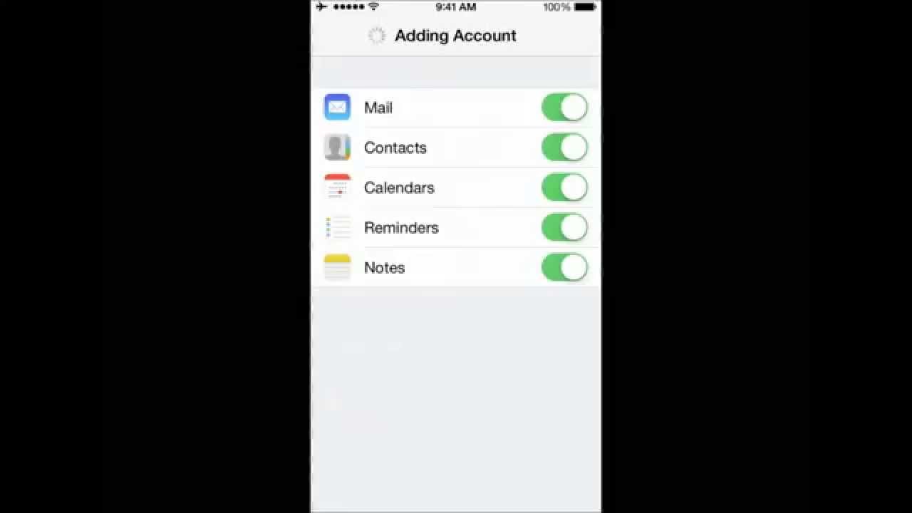 How To Add A Microsoft Exchange Account Email To Your IPhone YouTube