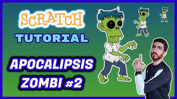 Cómo hacer un JUEGO 2D de DISPAROS #2 | Apocalipsis Zombi | Shooter - Tutorial Scratch 3.0 español