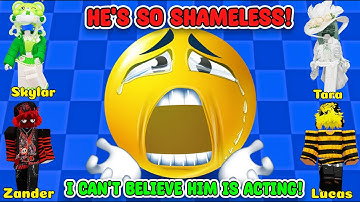 TEXT TO SPEECH Emoji Groupchat Conversations "I Love U, But... Roblox Story