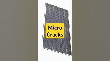 Micro Cracks in Solar Panel #solar #solarpower #solarpanel #solarpanels #solarenergy #solarpv