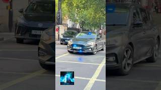 Unmarked Police Car Responding in Central London!