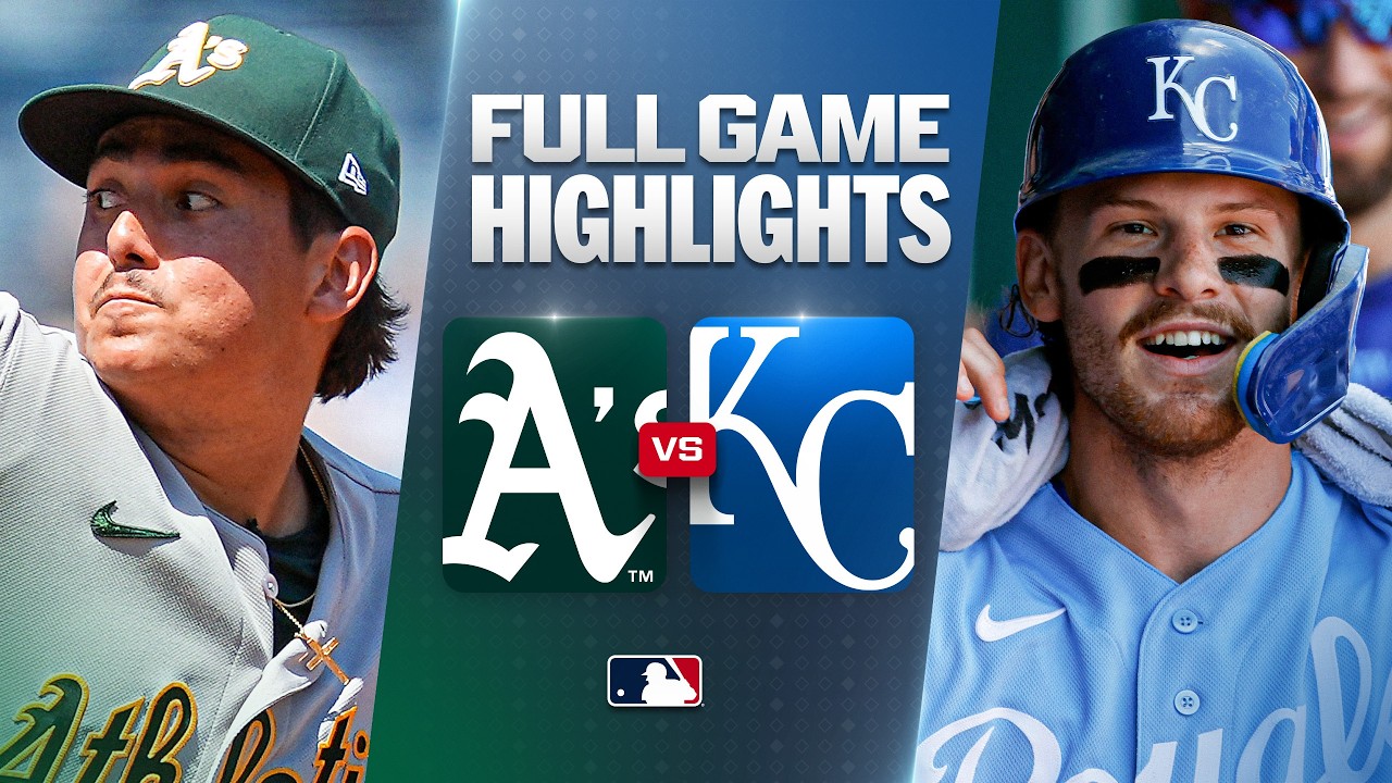 [MLB] 오클랜드 애슬레틱스 2 : 6 캔자스시티 로열스 경기 결과·하이라이트