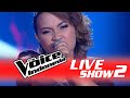 Nina Yunken "Elastic Heart" I Live Show 2 I The Voice Indonesia 2016