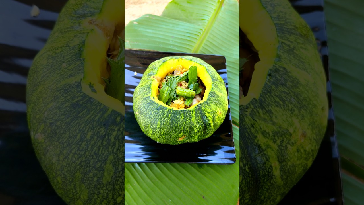 Naga style boiled pork in pumpkin 