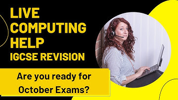 TeachAllAboutIt iGCSE Computer Science 0984/0478 Revision Live Stream